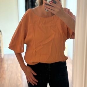 Orange Blouse